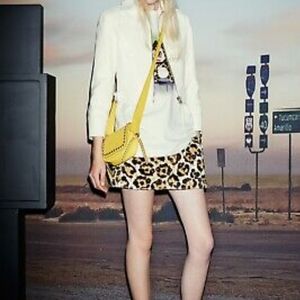 Coach leopard skirt